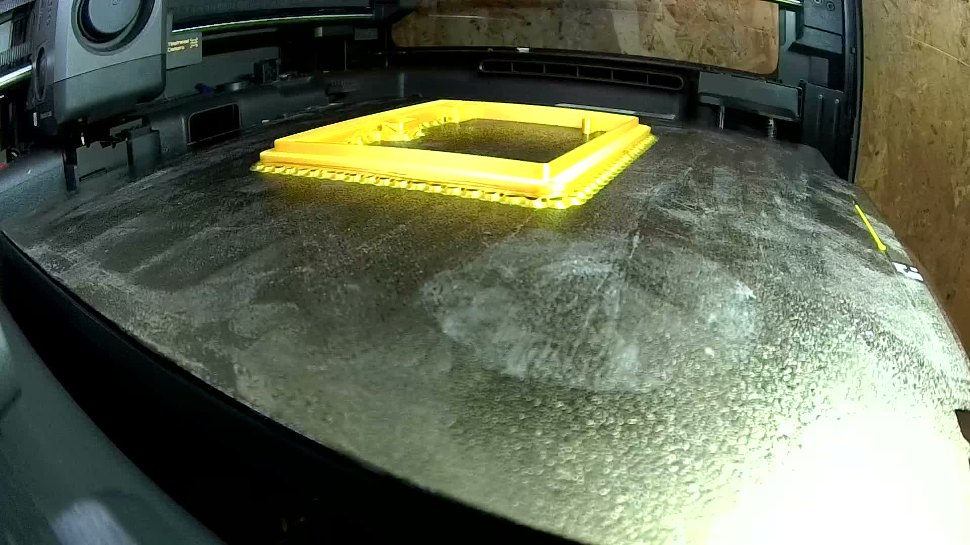 Gold PLA Silk+ 3D print timelapse