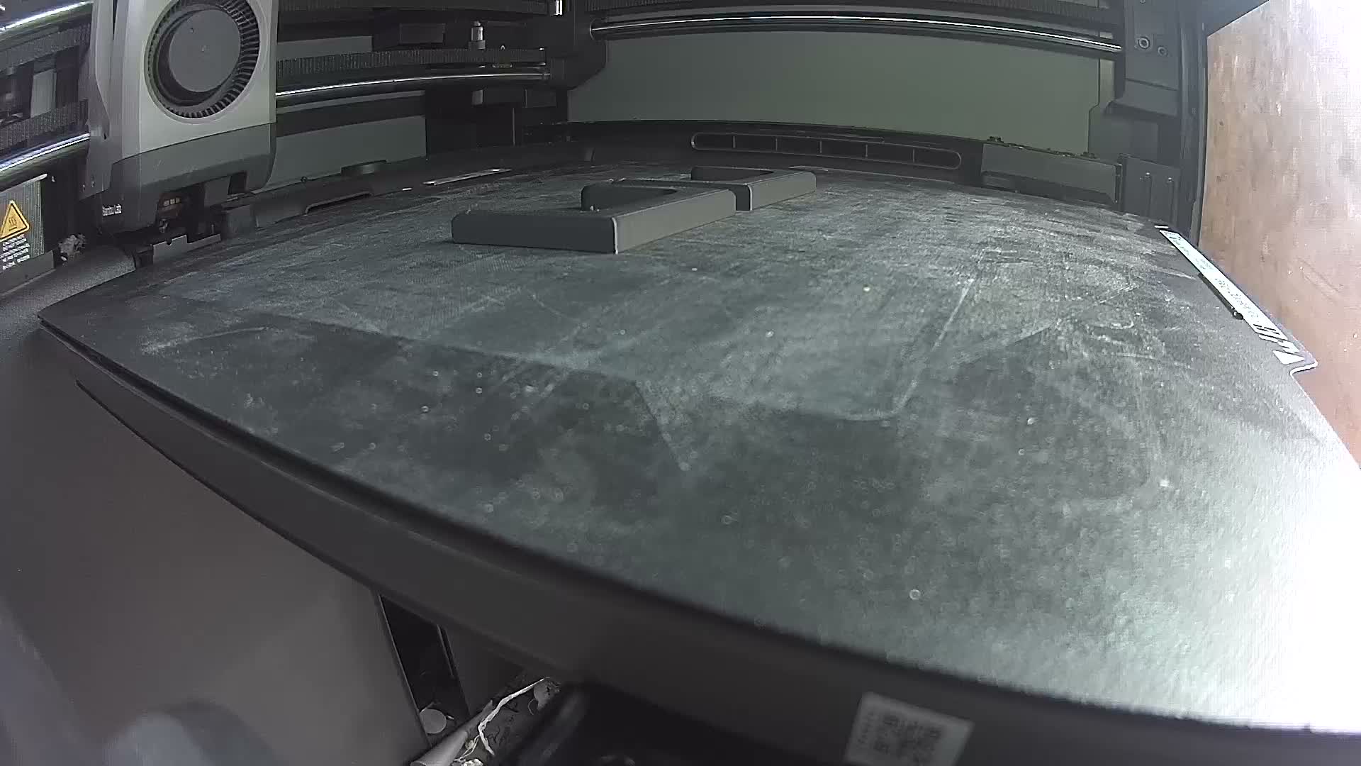 Black PLA Basic 3D print timelapse