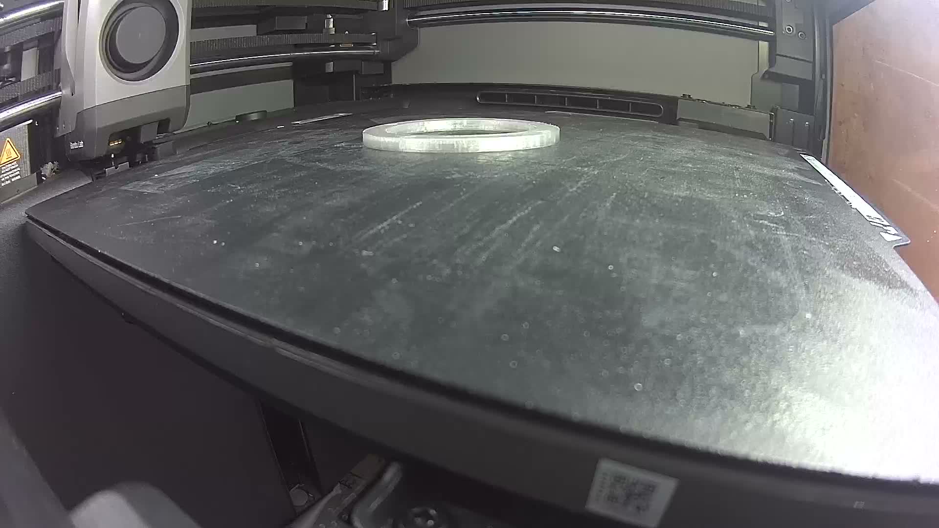 Transparent PETG HF 3D print timelapse