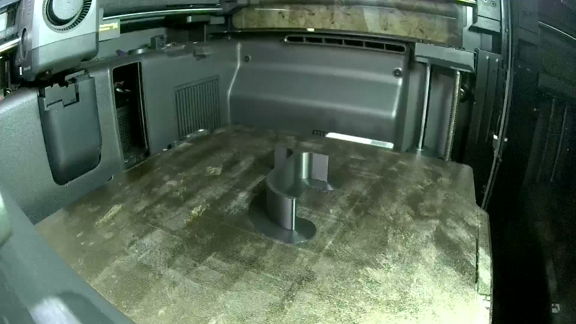 Black ABS Basic 3D print timelapse