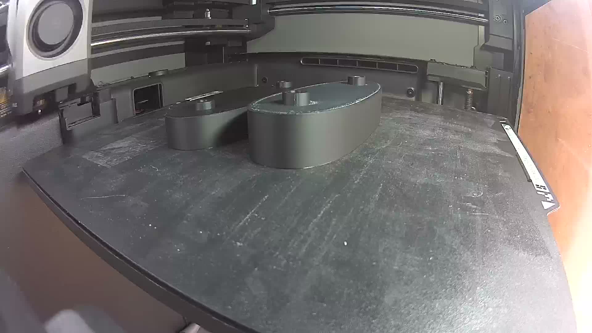 Black PLA Basic 3D print timelapse