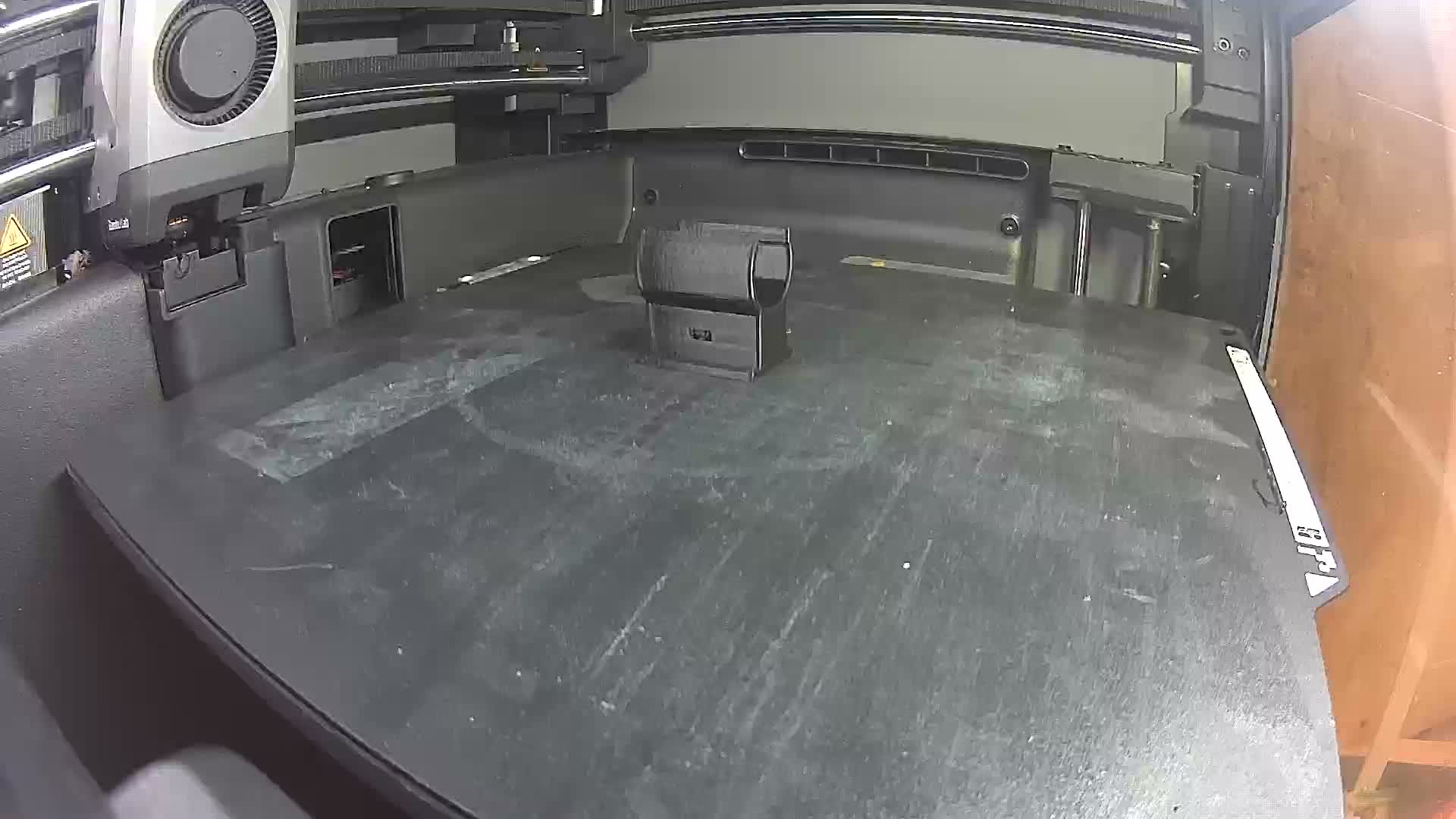 Black ASA Basic 3D print timelapse