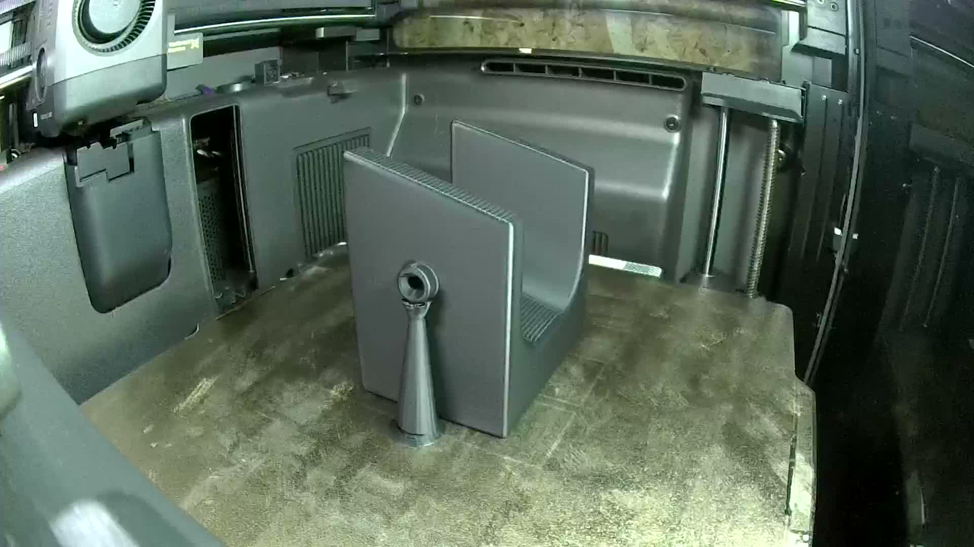Black PLA Basic 3D print timelapse
