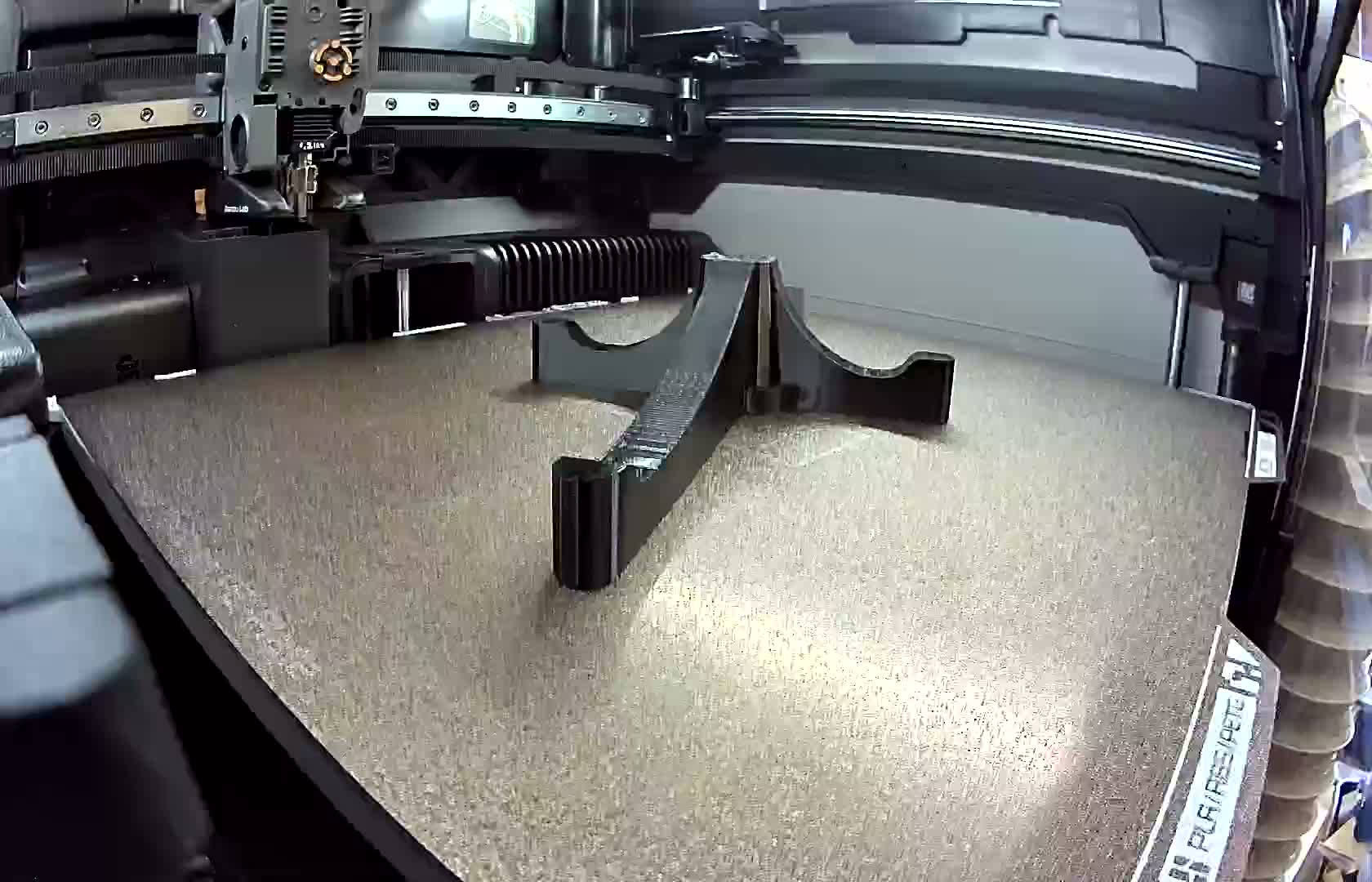 Black PETG HF 3D print timelapse