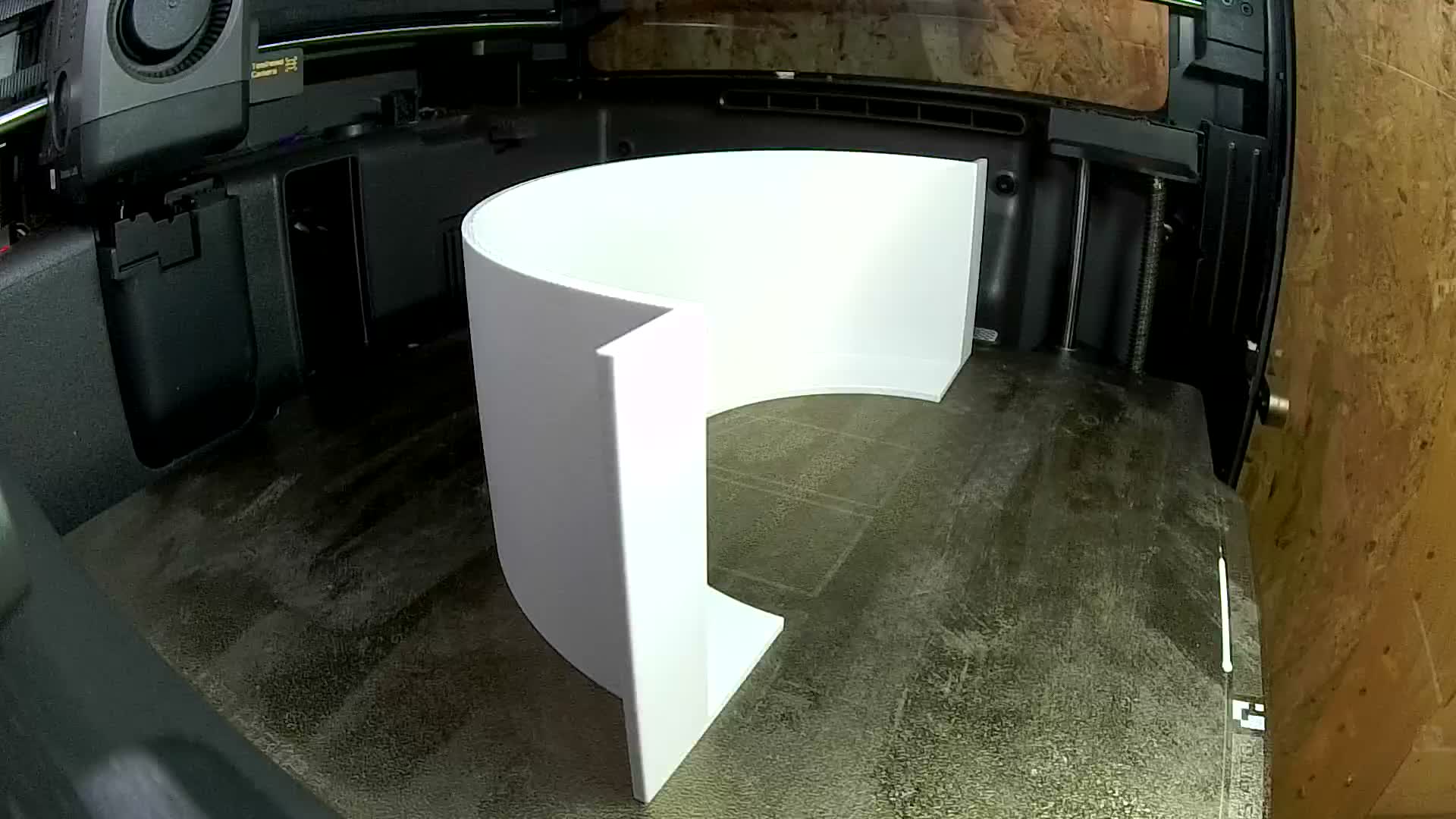Light Gray PLA Basic 3D print timelapse