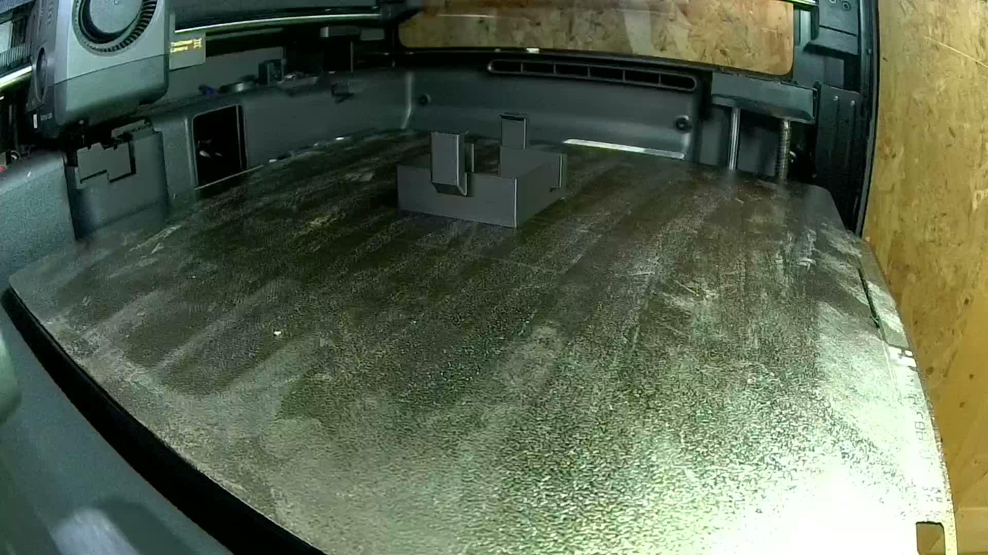 Black ABS Basic 3D print timelapse