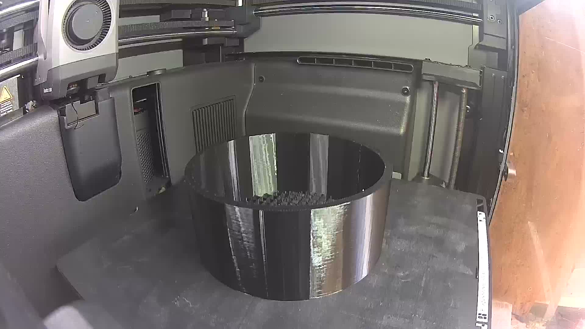 Black PETG HF 3D print timelapse