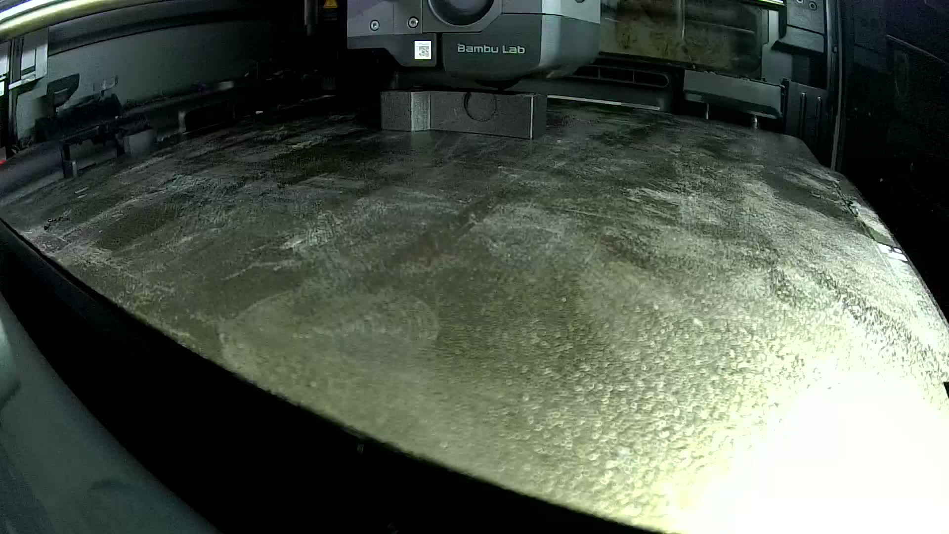 Black PETG CF 3D print timelapse