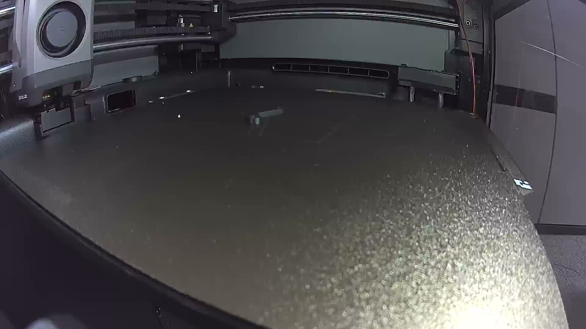 Black PLA Basic 3D print timelapse