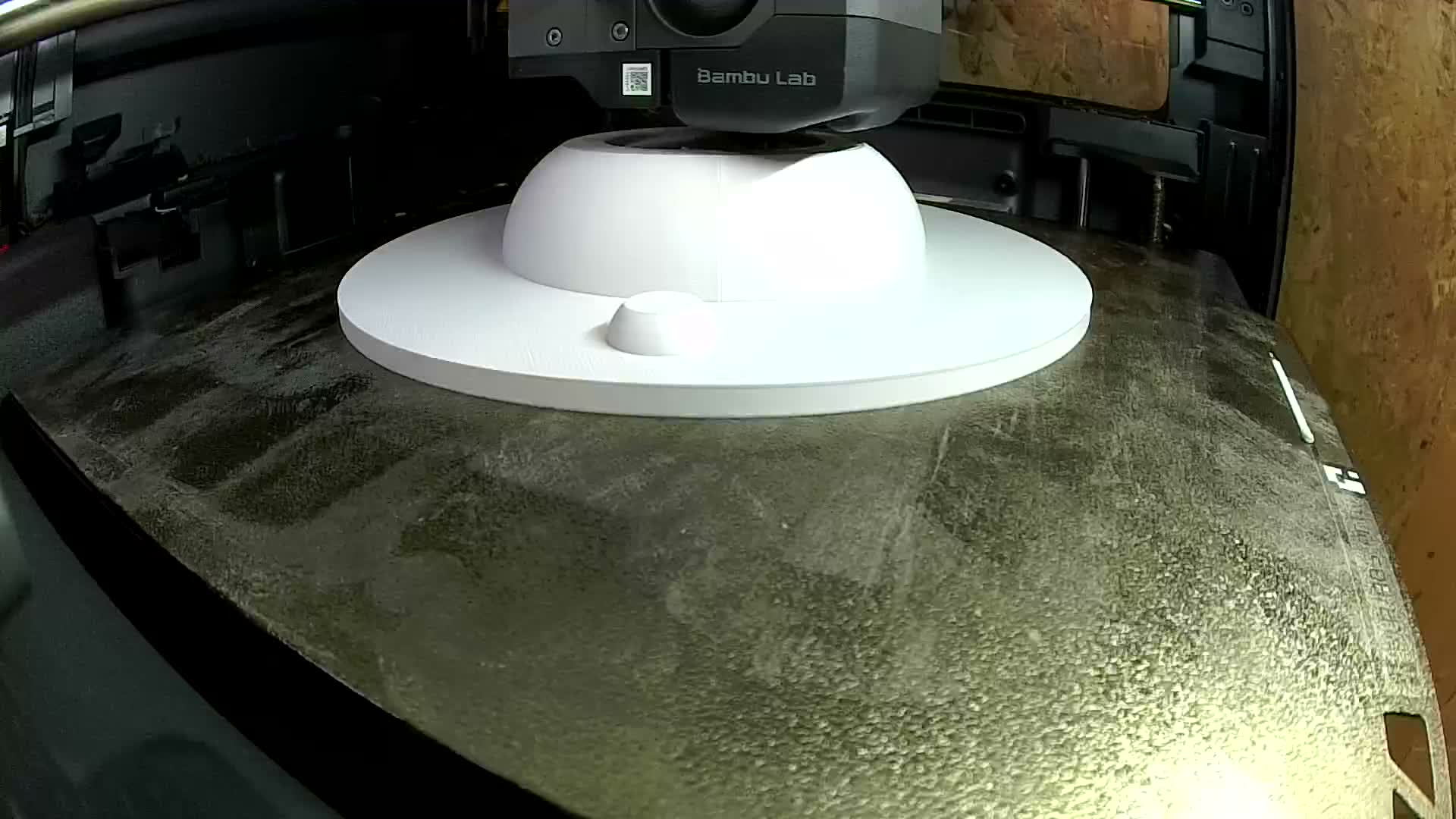 Light Gray PLA Basic 3D print timelapse
