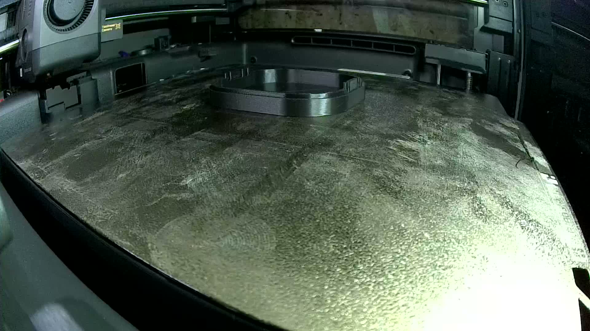 Black ASA Basic 3D print timelapse