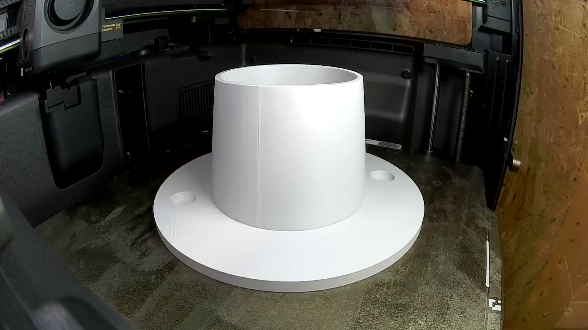 Light Gray PLA Basic 3D print timelapse