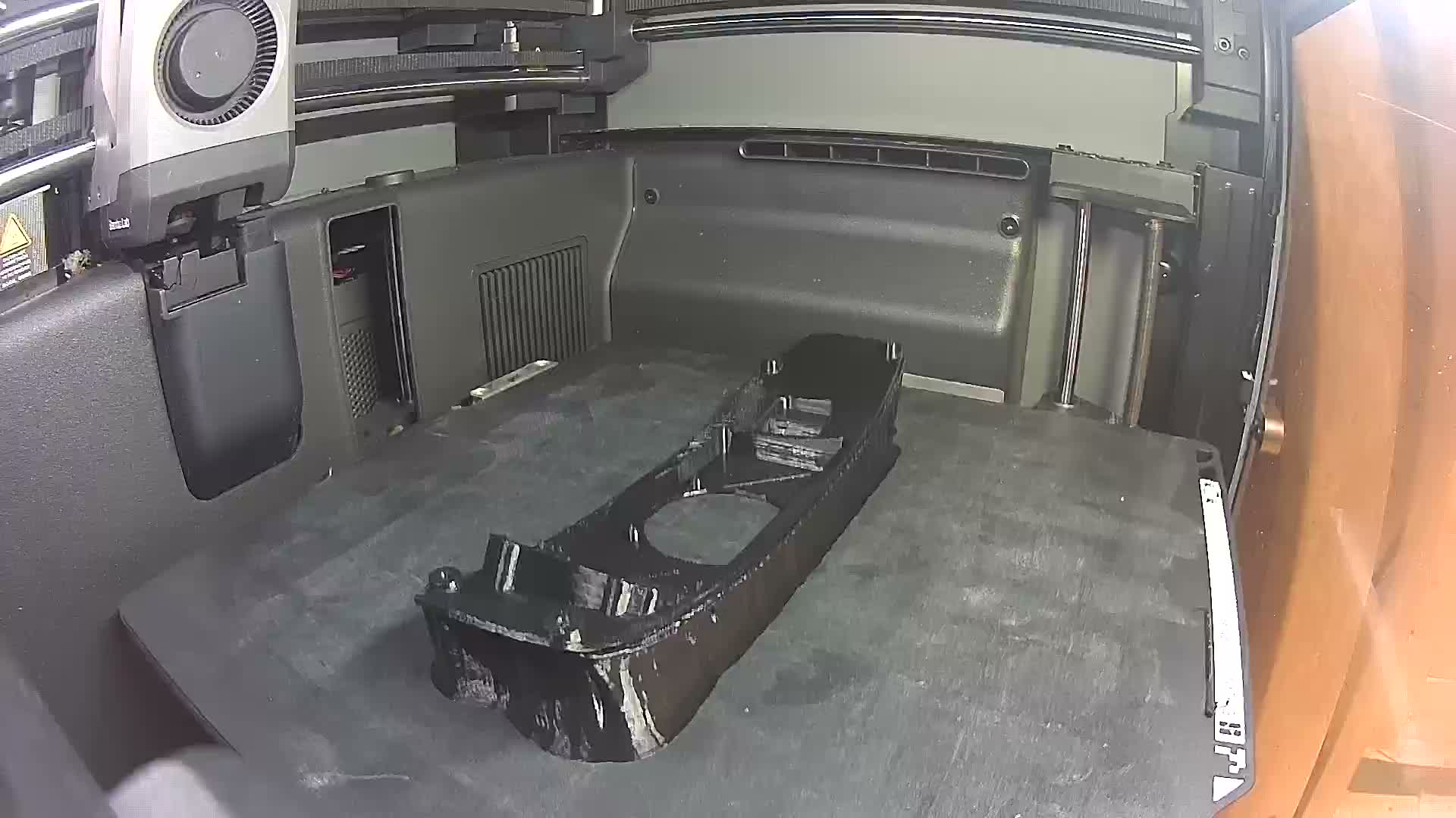 Black PETG HF 3D print timelapse