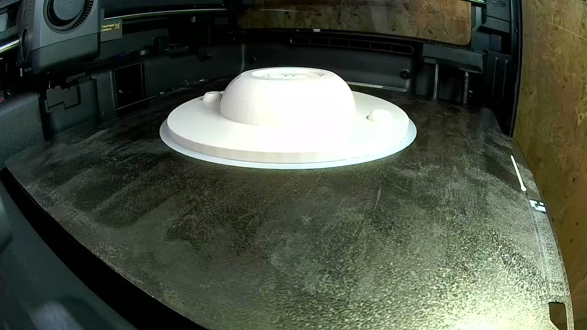 Beige PLA Basic 3D print timelapse