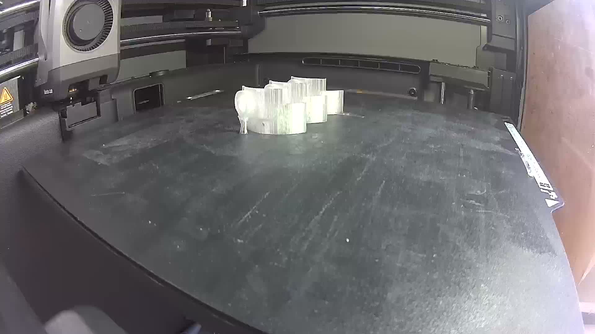 Transparent PETG HF 3D print timelapse